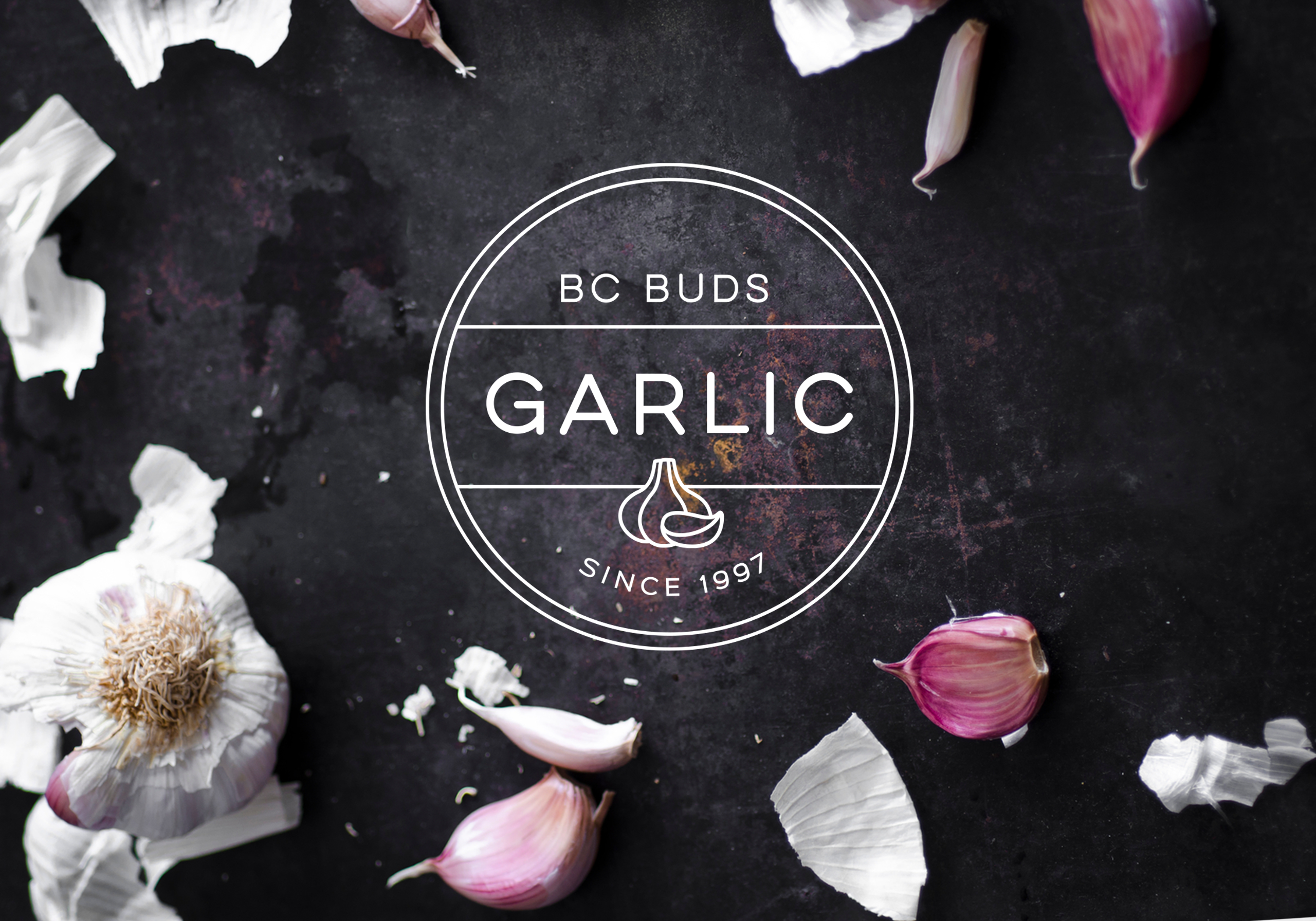 BC Buds Garlic Logo